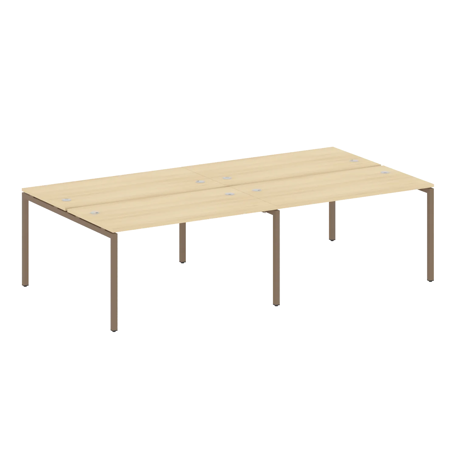 Рабочая станция на 4 рабочих места на П-образном м/к 40БП.СМ-4.3 2800х1475х750 Рабочая станция на 4 рабочих места на П-образном м/к 40БП.СМ-4.3 2800х1475х750