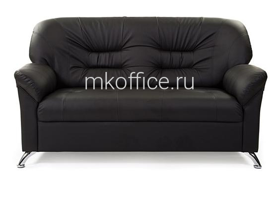 Двухместный диван Премьер 143x90x83. Ассортимент МК Офис