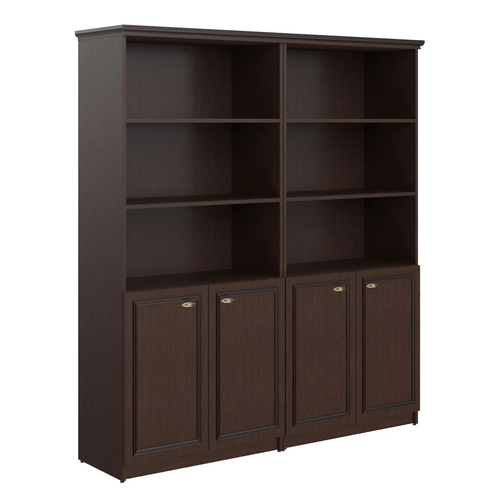 Шкаф высокий 2-х секционный с малыми дверьми RHC 180.5 1808x466x2023 Шкаф высокий 2-х секционный с малыми дверьми RHC 180.5 1808x466x2023