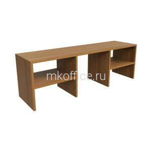Полка настольная без задней стенки Континент ПФ002 1200х320х400