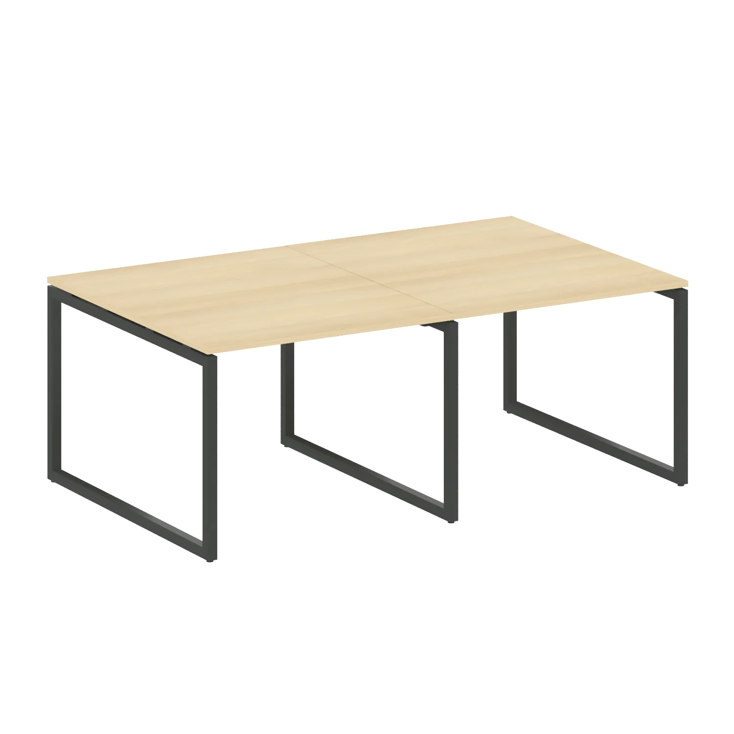 Переговорный стол (2 столешницы) на О-обр м/к 40БО.ПРГ-2.1 2000х1235х750 Переговорный стол (2 столешницы) на О-обр м/к 40БО.ПРГ-2.1 2000х1235х750