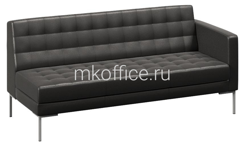 FOREST Секция с подлокотником трехместная левая FR-SP-03 (L) 1850х800х840