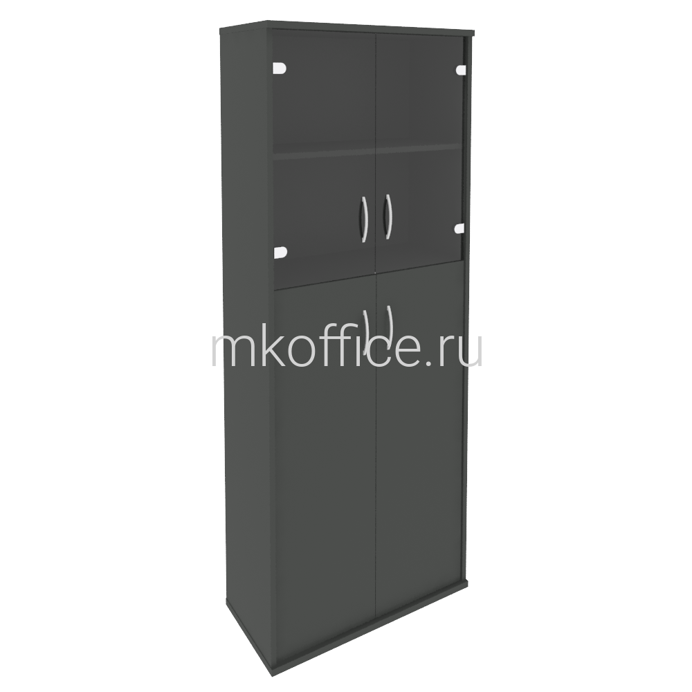 Выбрать шкаф высокий riva антрацит а.ст-1.7 770x365x1980 по низким ценам. МК Офис Шкаф высокий Riva антрацит А.СТ-1.7 770x365x1980. Ассортимент МК Офис