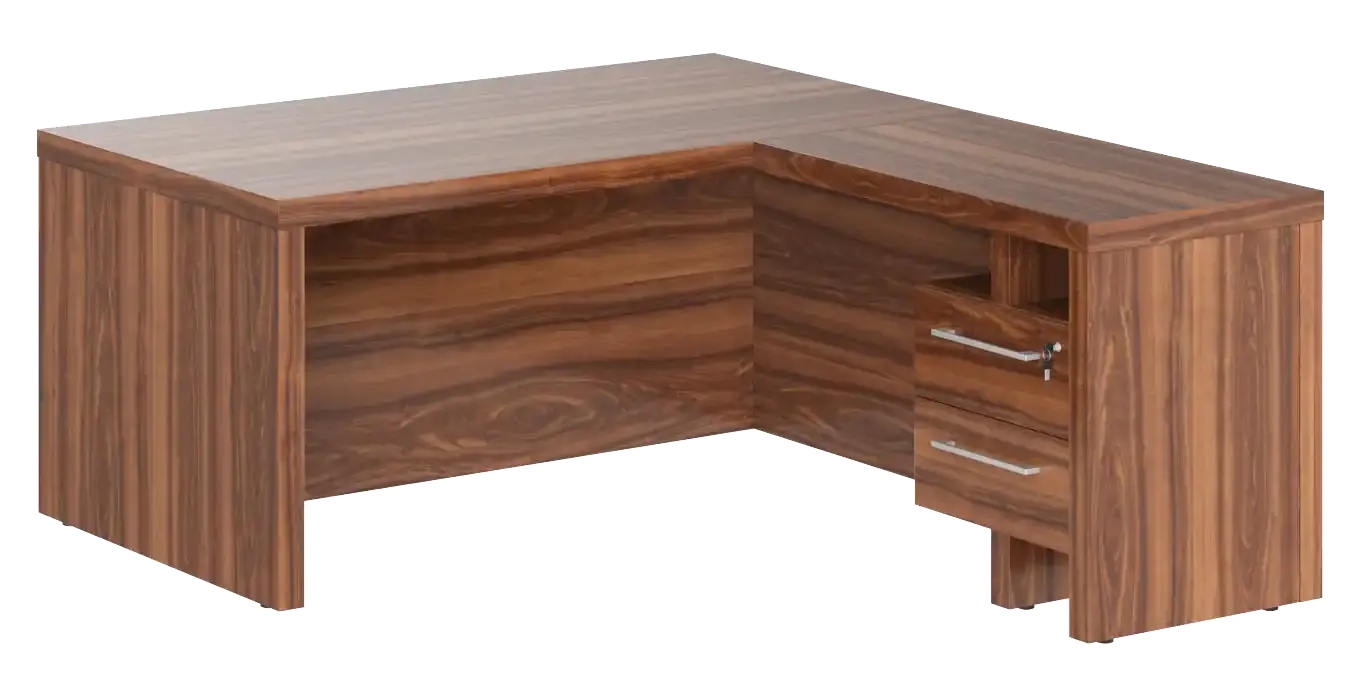 Стол руководителя угловой левый ZCT 1619H R 1600x1900x750