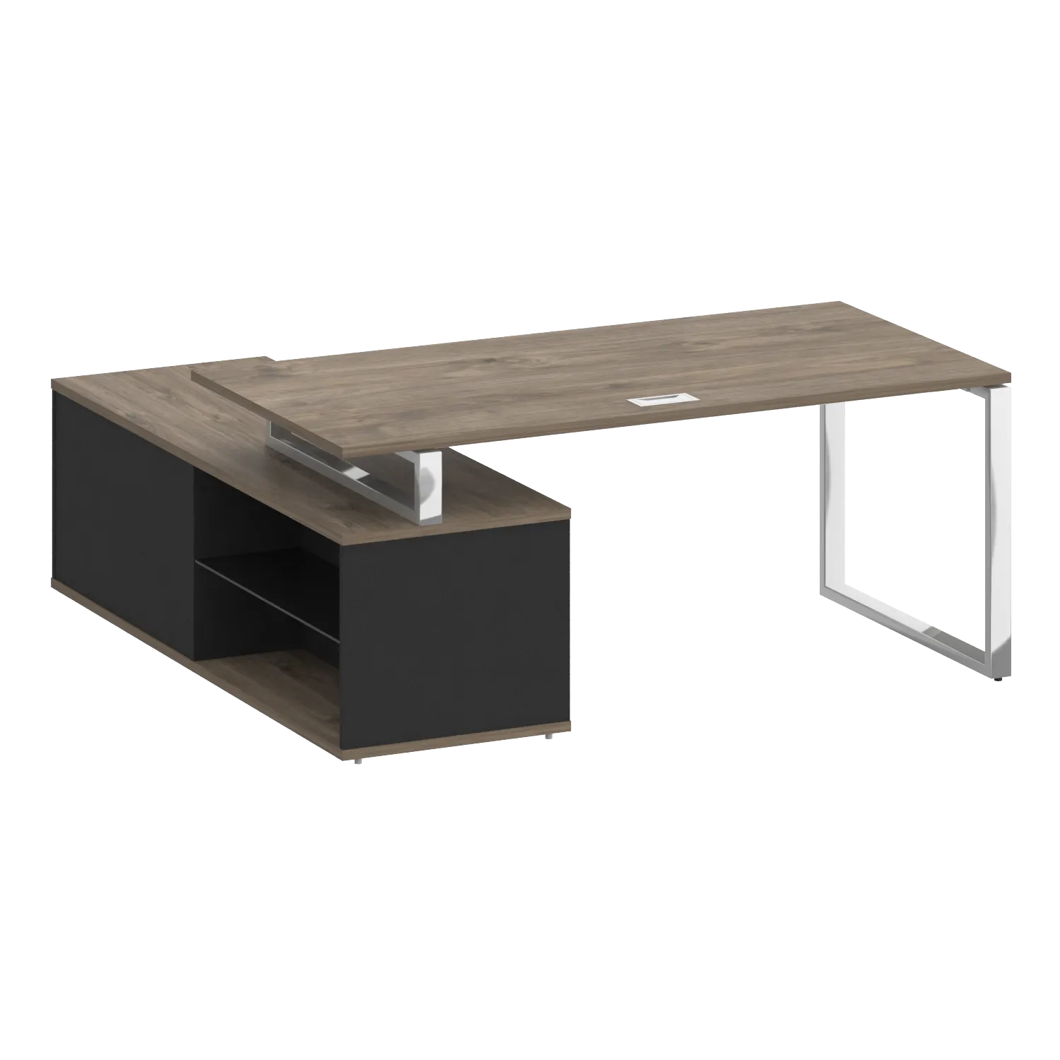 Стол руководителя с опорной греденцией , правый Shift SK.SRG-180 (R) 1800*1800*753 Стол руководителя с опорной греденцией , правый Shift SK.SRG-180 (R) 1800*1800*753