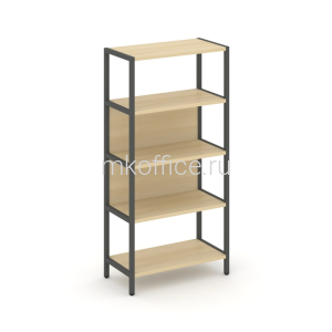 Односекционный стеллаж Shelf system четырехярусный SN.STM-411. Ассортимент МК Офис