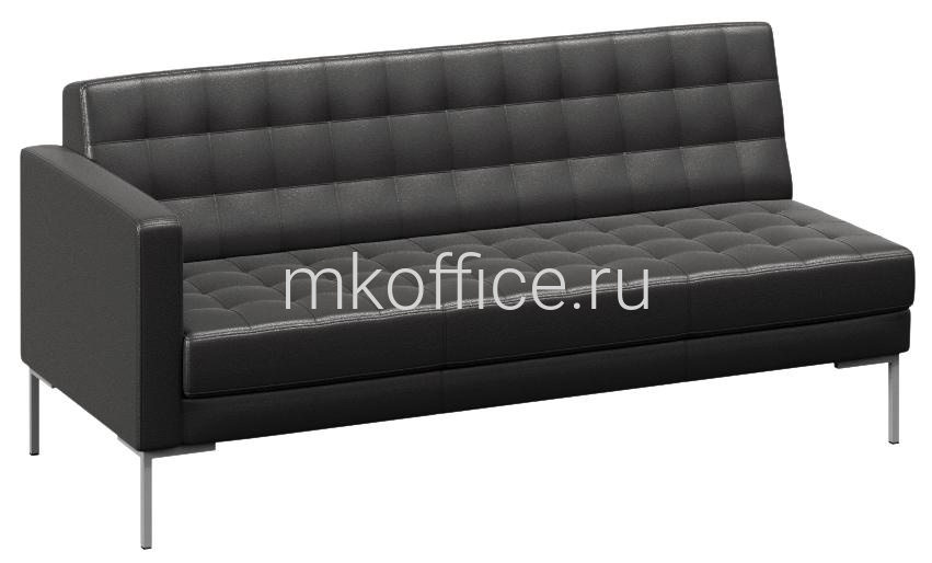 FOREST Секция с подлокотником трехместная правая FR-SP-03 (R) 1850х800х840