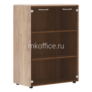 Шкаф со стеклянными дверьми DMC 85.2 850x430x1165 Шкаф со стеклянными дверьми DMC 85.2 850x430x1165