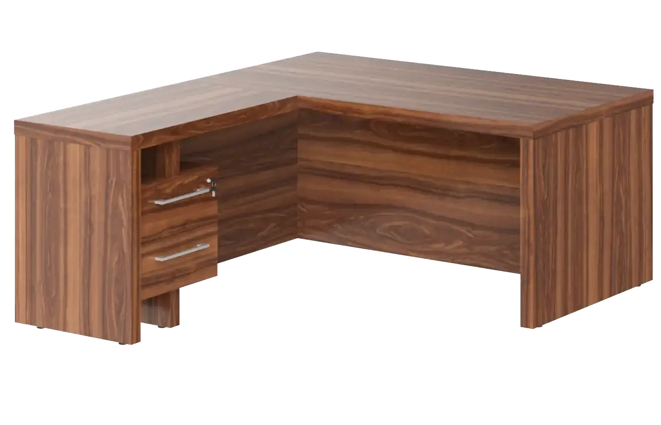 Стол руководителя угловой левый ZCT 1619H L 1600x1900x750