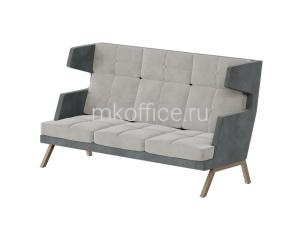 ALDO Диван трехместный высокий с декором из пуговиц ALDB-03 2010х960х1180