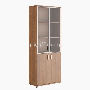 Шкаф для бумаг со стеклом Тренд TRD285506 77,6x36x199,4