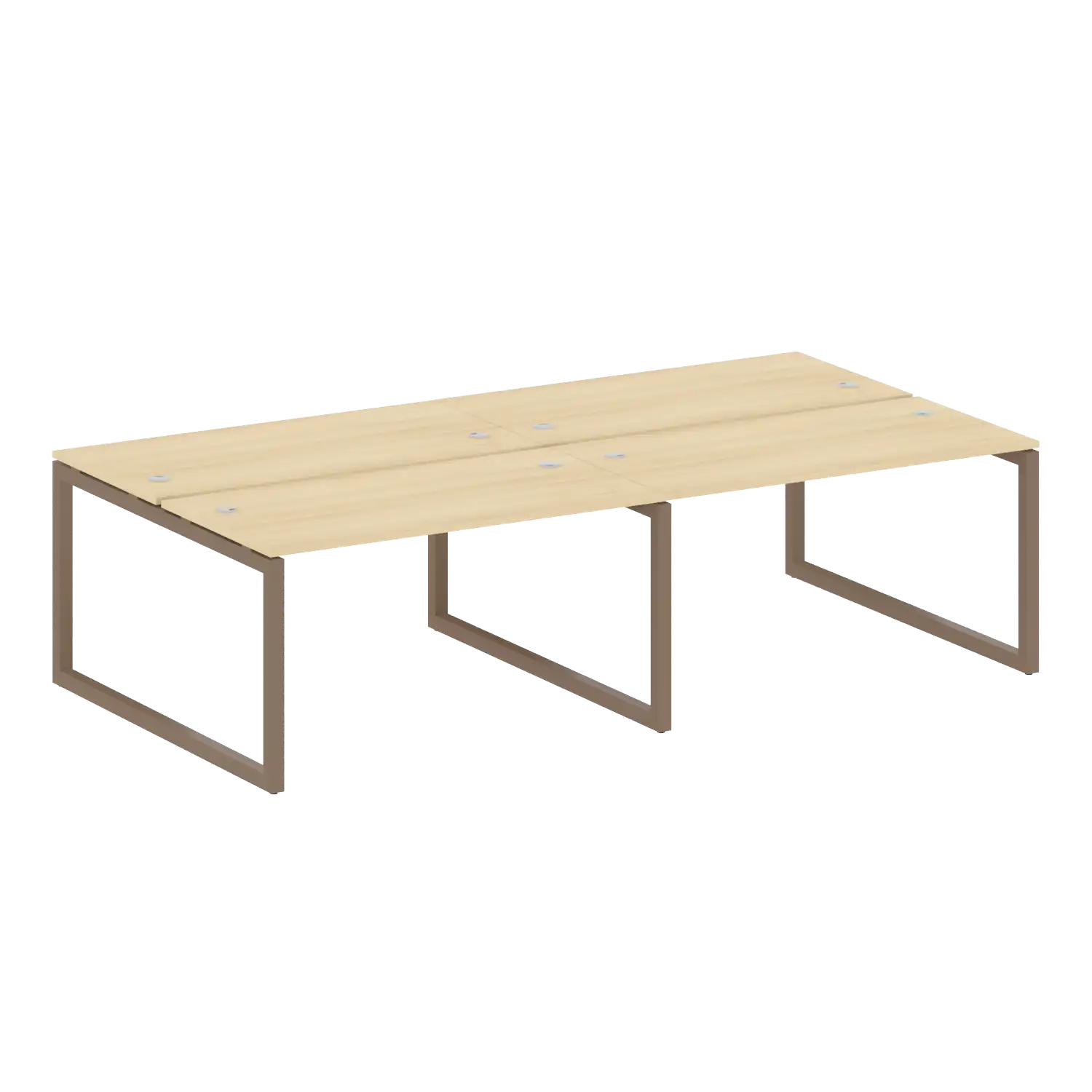 Рабочая станция на 4 рабочих места на О-обр м/к 50БО.СМ-4.3 2800х1475х750