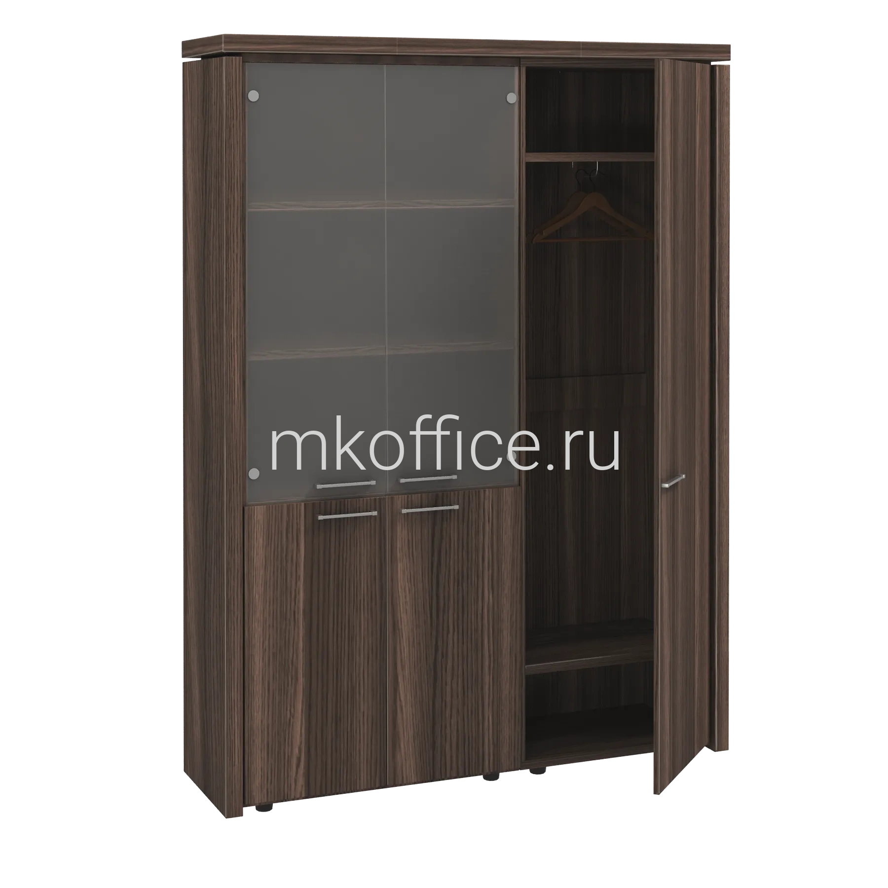 Выбрать комплект шкафов кв 222 148х43х220 по низким ценам. МК Офис Комплект шкафов КВ 222 148х43х220. Ассортимент МК Офис