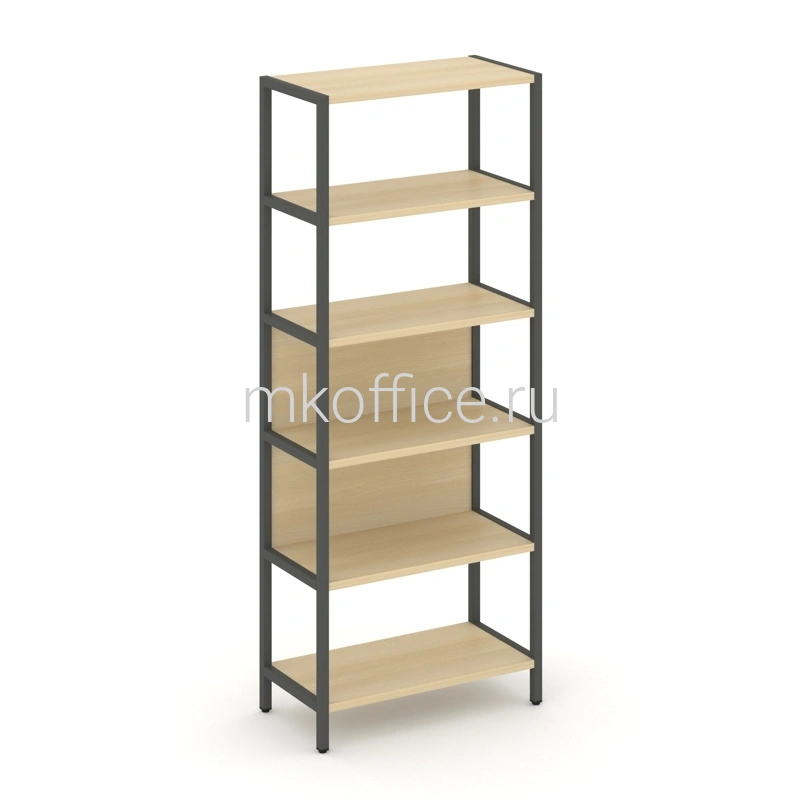 Односекционный стеллаж Shelf system пятиярусный SN.STM-511. Ассортимент МК Офис