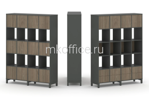 Набор стеллажа одностороннего, 5 ярусов Style project SN.NS-541 1488*400*1982 Набор стеллажа одностороннего, 5 ярусов Style project SN.NS-541 1488*400*1982