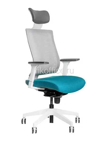 Эргономичное кресло Falto G-1 white. Ассортимент МК Офис