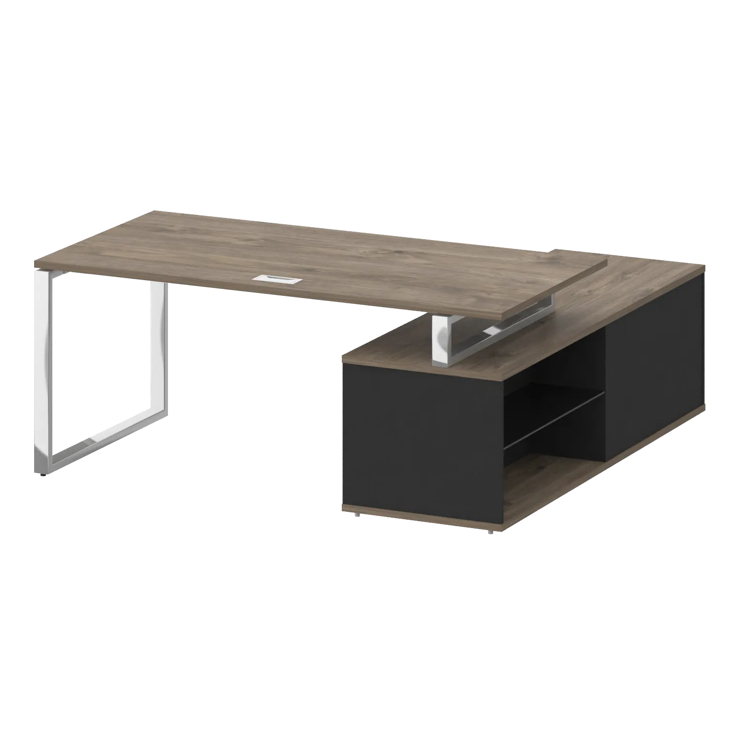 Стол руководителя с опорной греденцией , левый Shift SK.SRG-180 (L) 1800*1800*753 Стол руководителя с опорной греденцией , левый Shift SK.SRG-180 (L) 1800*1800*753