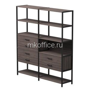 Набор стеллажных систем №8 EVO 254ST8 2440x385x1840
