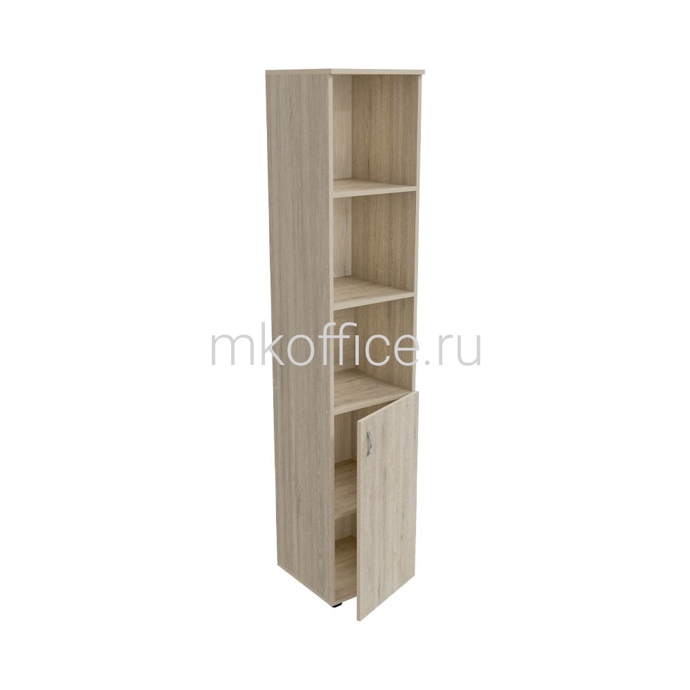 Выбрать шкаф узкий континент дуб кронберг лф220 400х406х2000 по низким ценам. МК Офис Шкаф узкий Континент дуб кронберг ЛФ220 400х406х2000. Ассортимент МК Офис