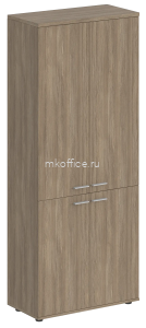 Шкаф высокий, задняя стенка ЛДСП, 4 двери SG.811 800х400х1955