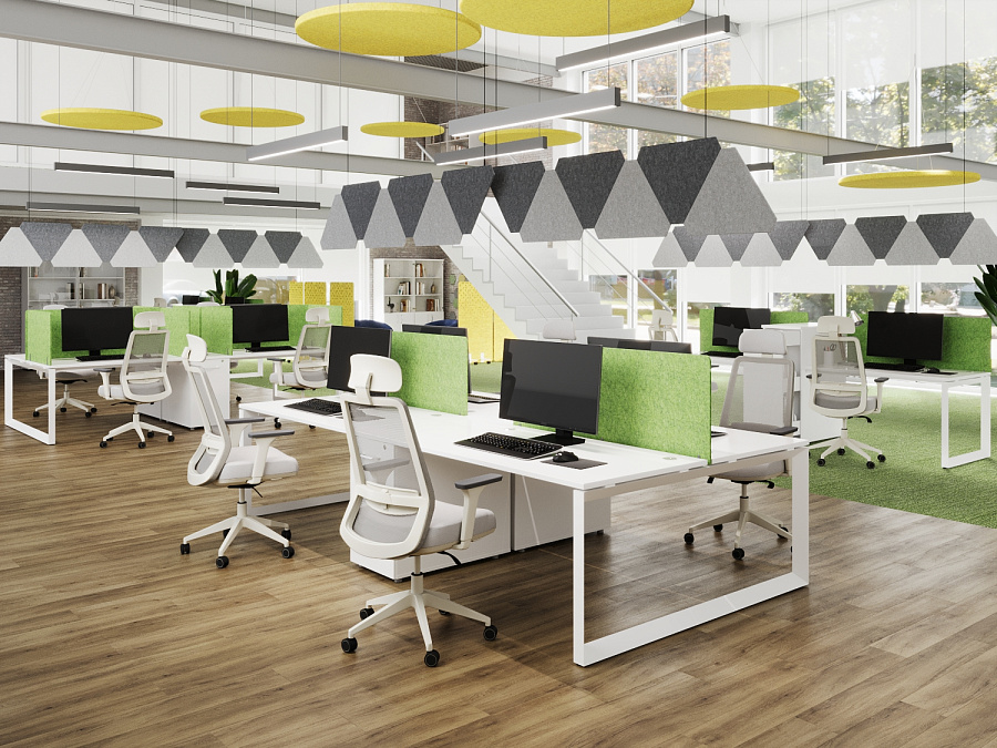 Акустические экраны AcustiX. Каталог. МК Офис