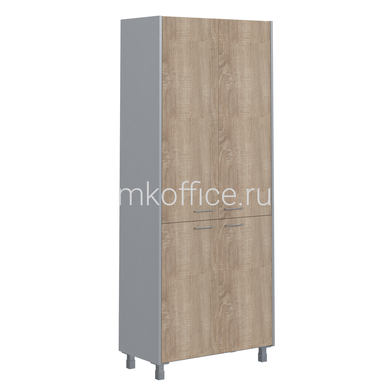 Шкаф с глухими средними и малыми дверьми Offix OHC 87.3 874х450х2147