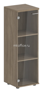 Шкаф средний со стеклом, задняя стенка ЛДСП SG.814.GL 400х400х1200