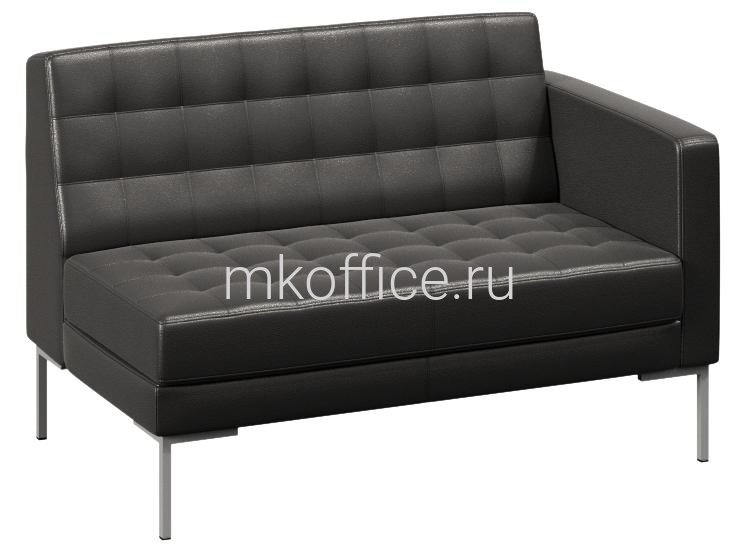 FOREST Секция с подлокотником двухместная левая FR-SP-02 (L) 1270х800х840