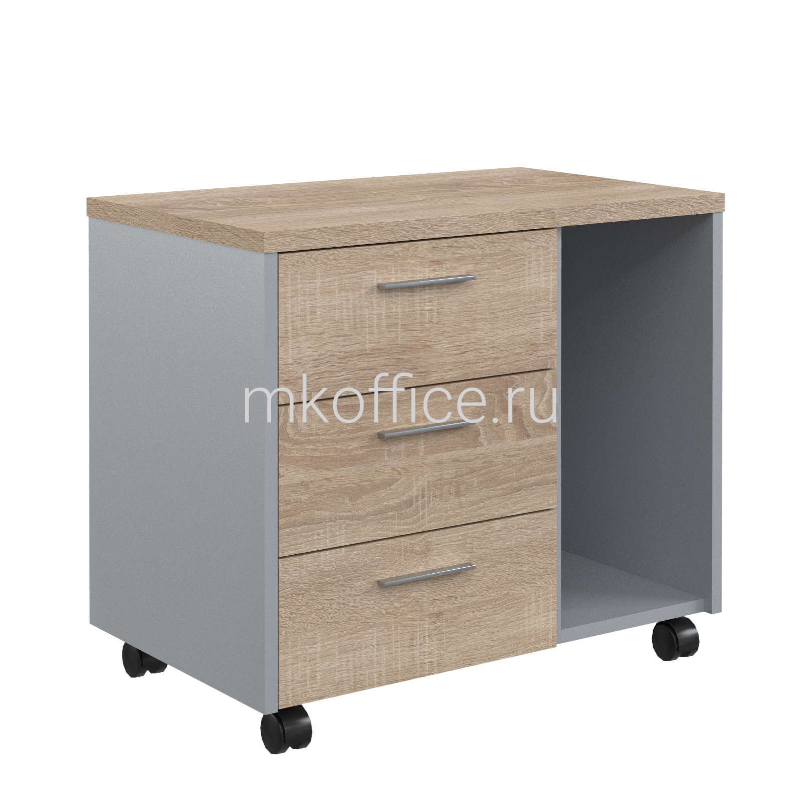 Тумба мобильная Offix  OLC 3D.А 733х450х625