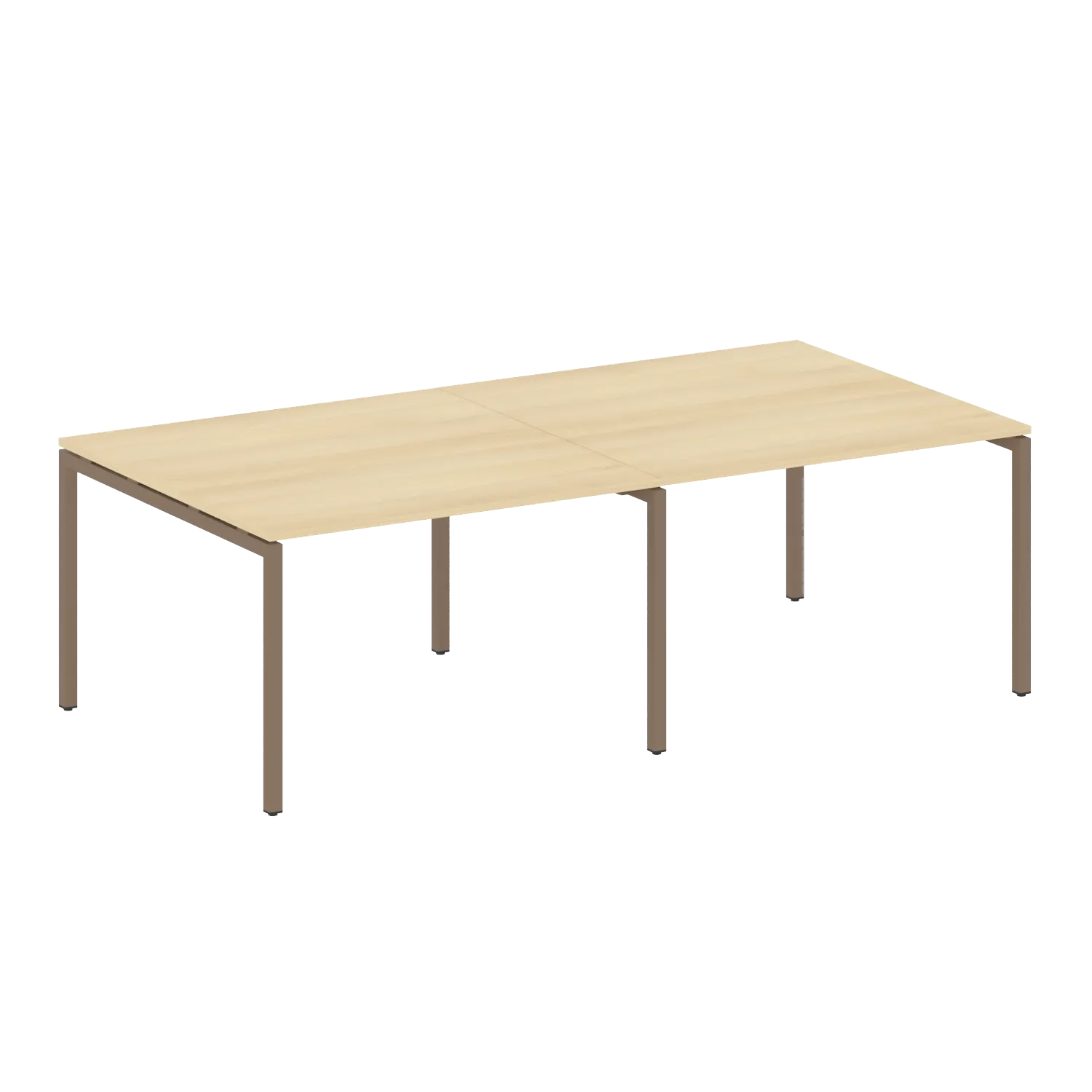 Переговорный стол (2 столешницы) на П-обр м/к 40БП.ПРГ-2.2 2400х1235х750 Переговорный стол (2 столешницы) на П-обр м/к 40БП.ПРГ-2.2 2400х1235х750