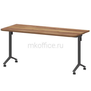 Стол мобильный радиусный складной Моби МБ25-160.70Р 1600х700х750