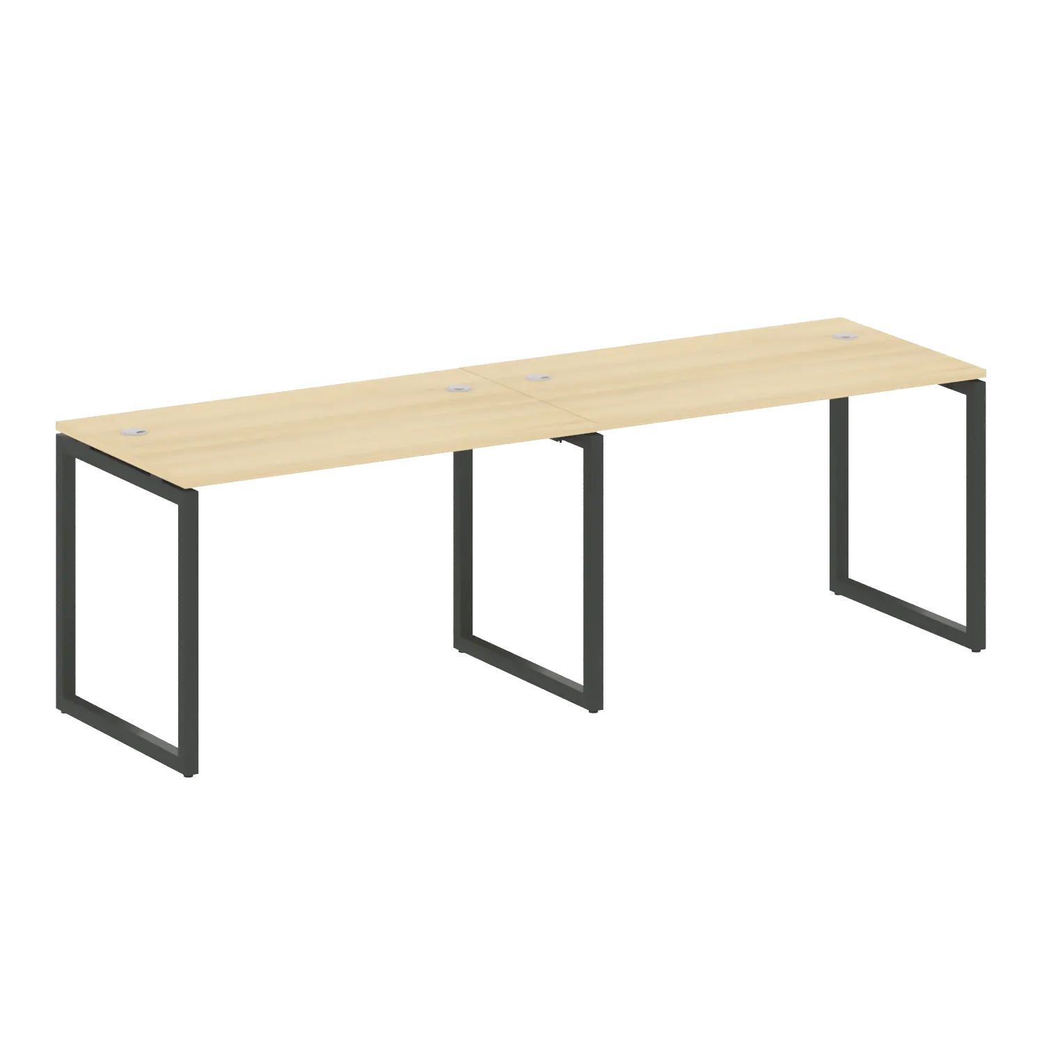 Рабочая станция на 2 раб.места на О-образном м/к 40БО.СМ-2.2 2400х720х750