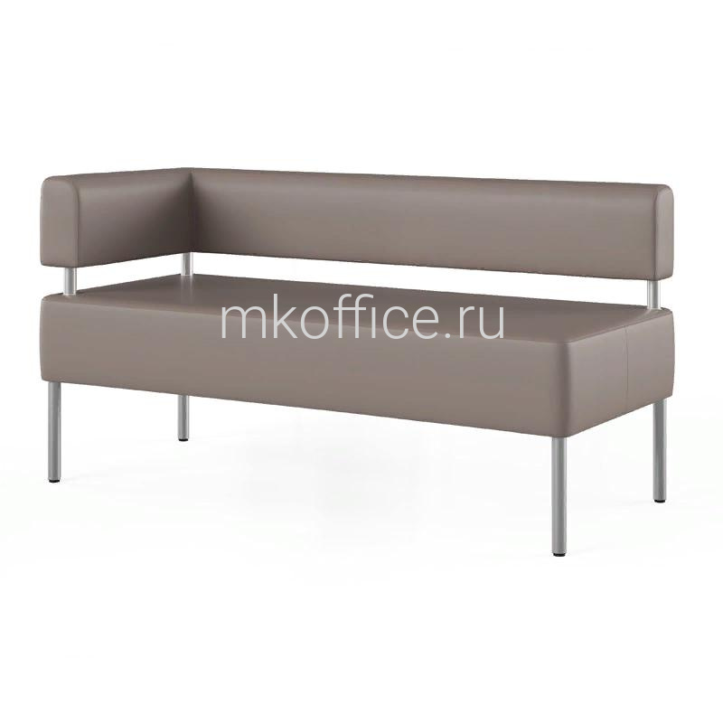 Угловой модуль 3-х местный МС левый 1530x630x800. Ассортимент МК Офис