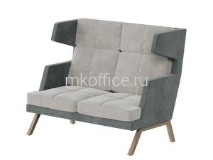 ALDO Диван двухместный высокий с декором из пуговиц ALDB-02 1430х960х1180