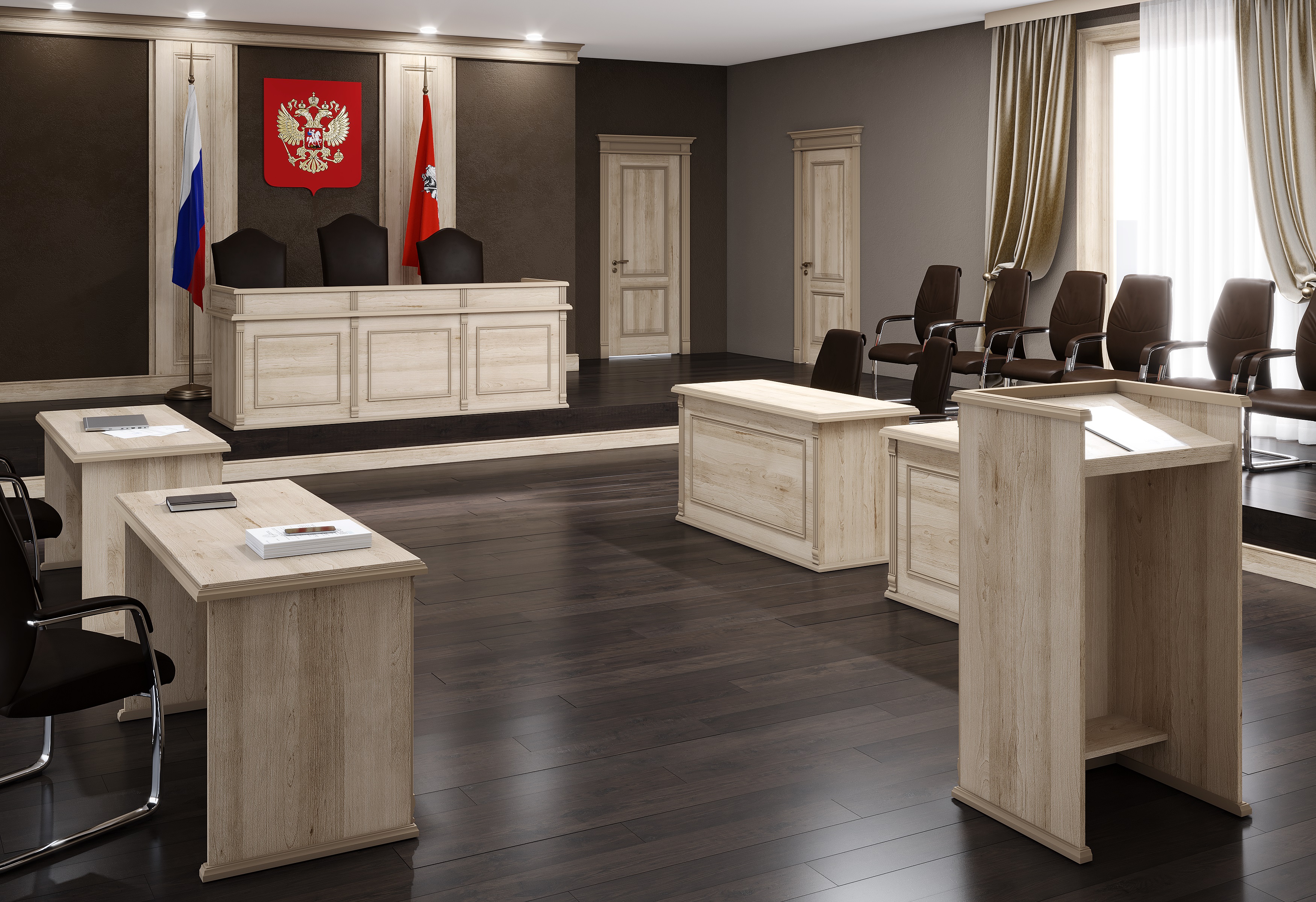 Судебная мебель RATUM. Каталог. МК Офис