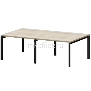 Стол переговоров на металлокаркасе Акцент КТ-28.14.38 2800x1400x750 Стол переговоров на металлокаркасе Акцент КТ-28.14.38 2800x1400x750