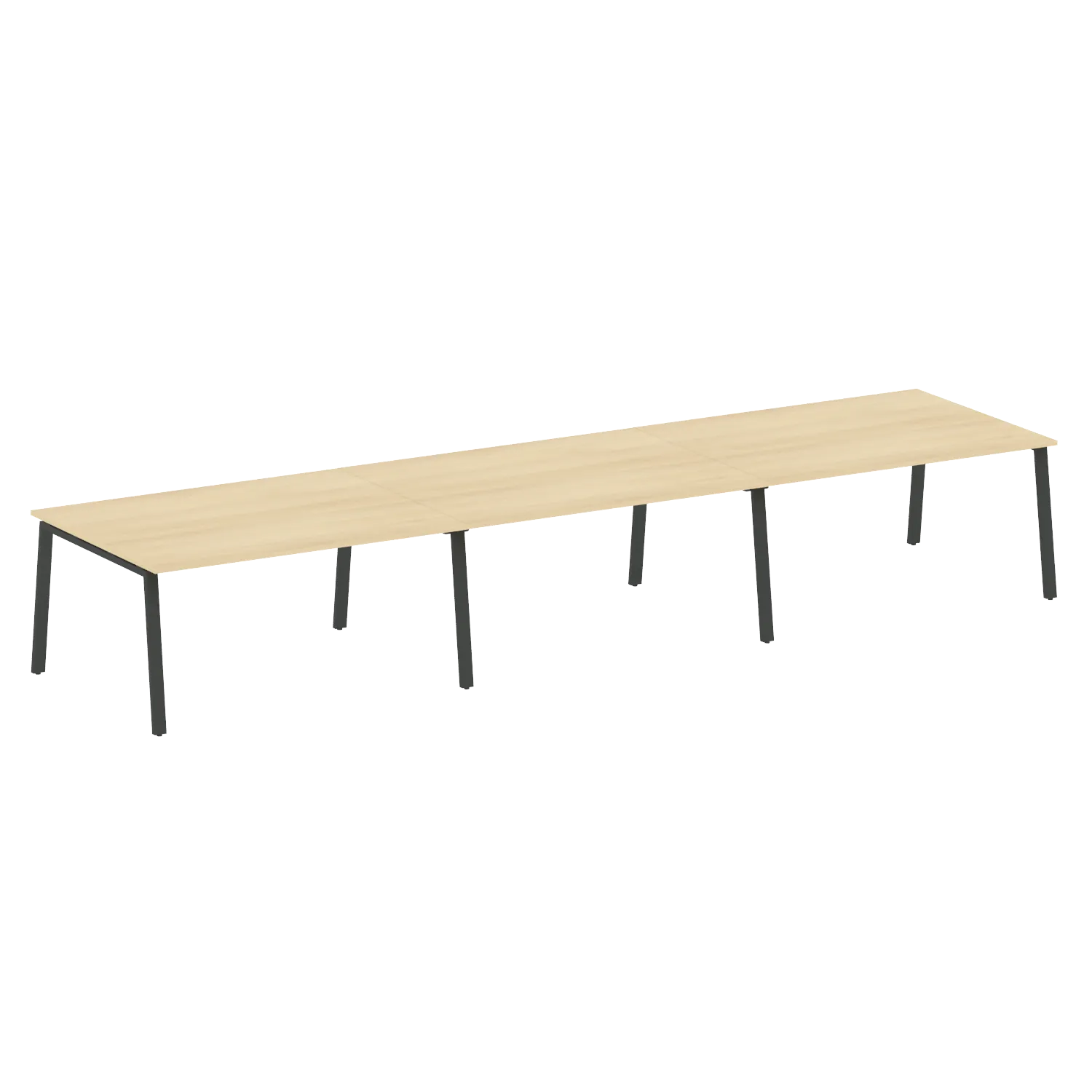 Переговорный стол (3 столешницы) на А-обр м/к Metal System Style БА.ПРГ-3.4 4800х1235х750 Переговорный стол (3 столешницы) на А-обр м/к Metal System Style БА.ПРГ-3.4 4800х1235х750