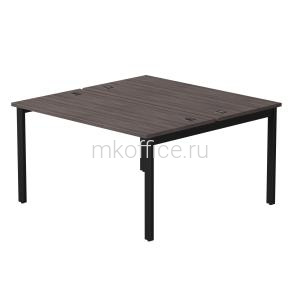 Бенч-система на 2 места EVO на металлокаркасе 254S019 1380х670(1370)x755