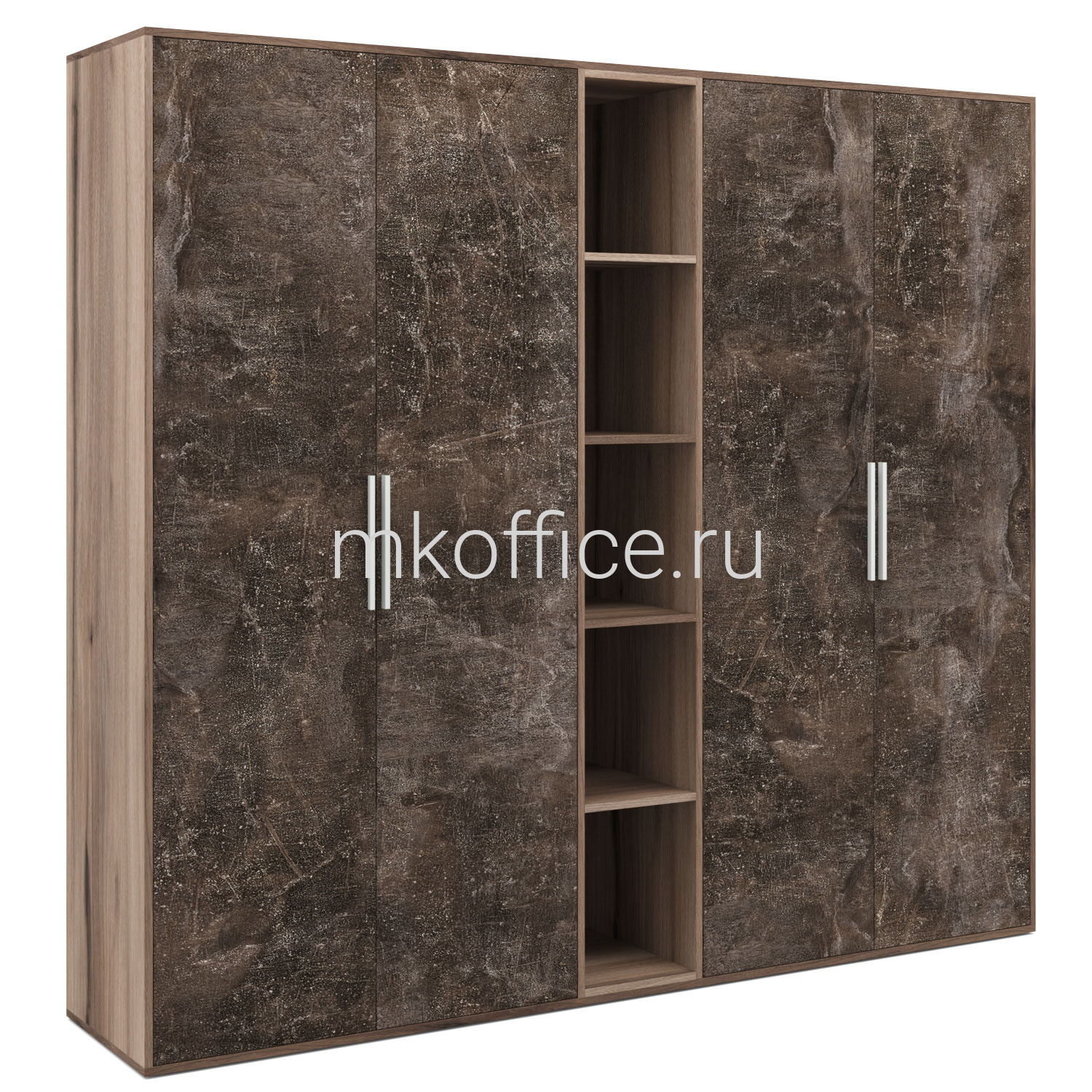 Шкаф высокий 4 створки, с нишей BTN361534