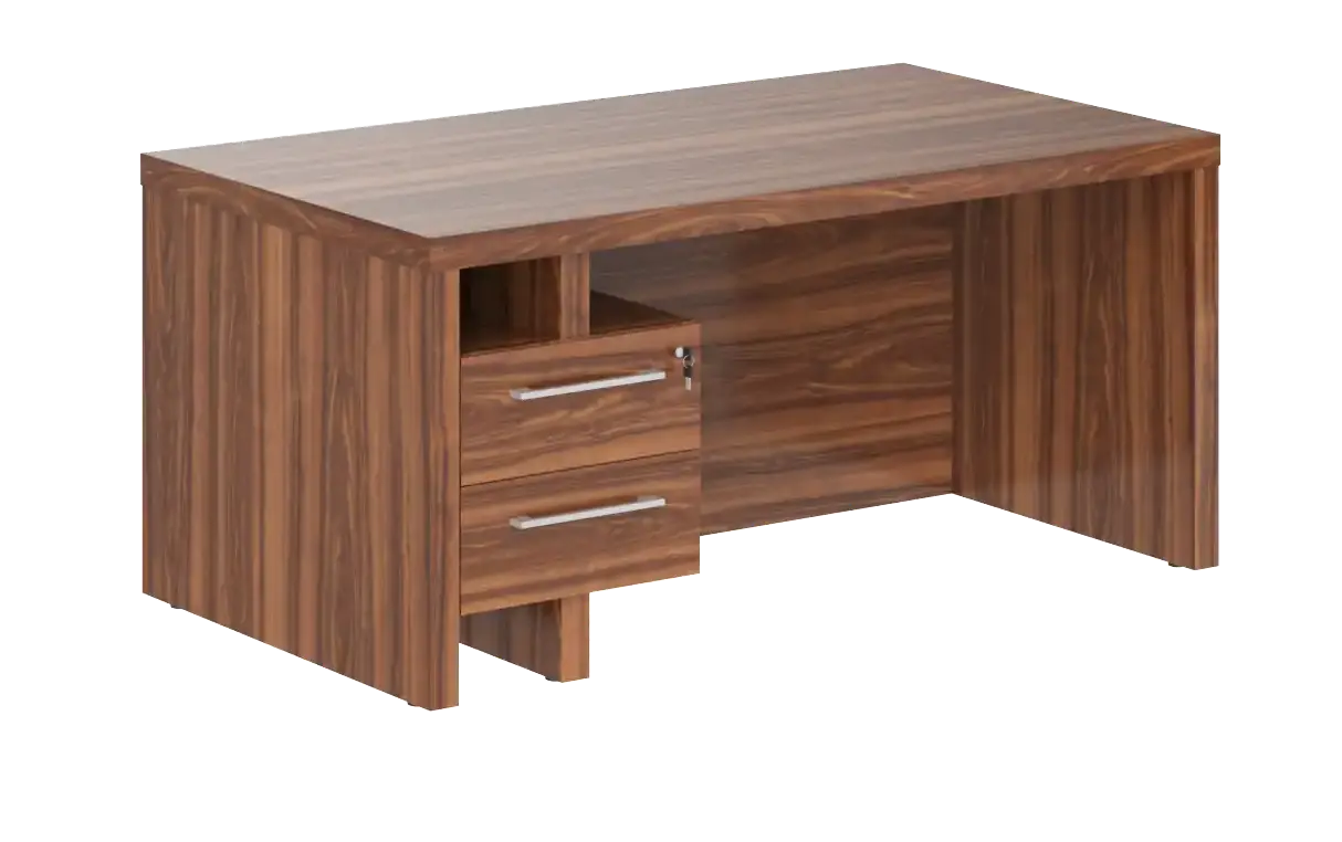 Стол руководителя с тумбой левый ZSTD 169H L 1600x900x750