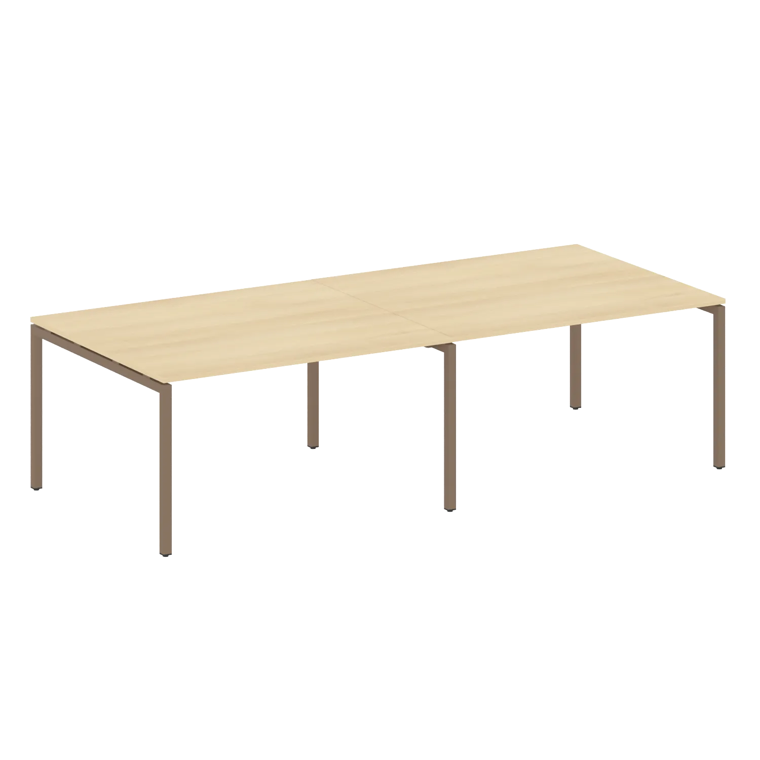 Переговорный стол (2 столешницы) на П-обр м/к 40БП.ПРГ-2.3 2800х1235х750 Переговорный стол (2 столешницы) на П-обр м/к 40БП.ПРГ-2.3 2800х1235х750