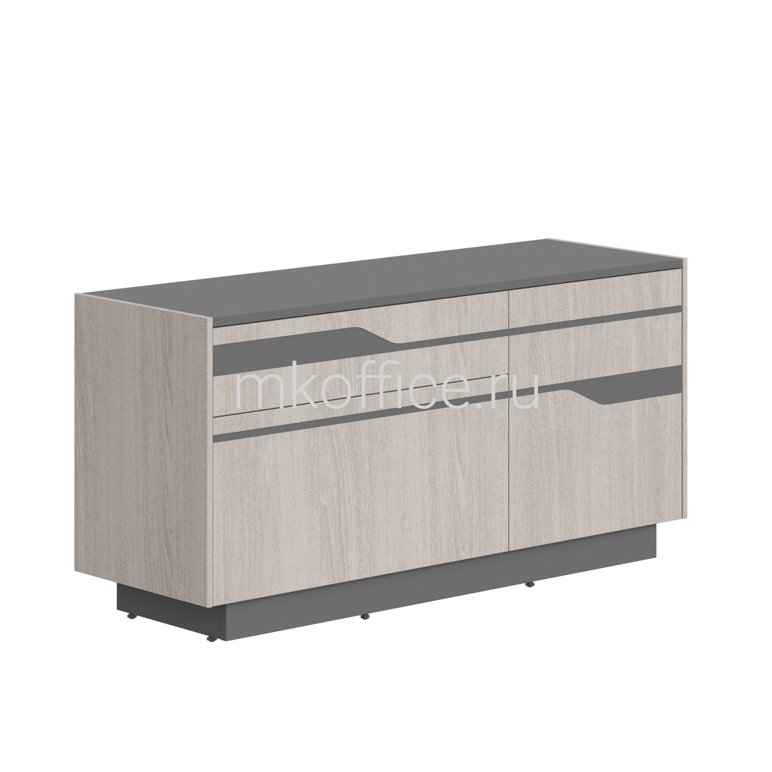 Комод с распашной дверью и 2 выдвижными ящиками СФ-572103 1300х430х645
