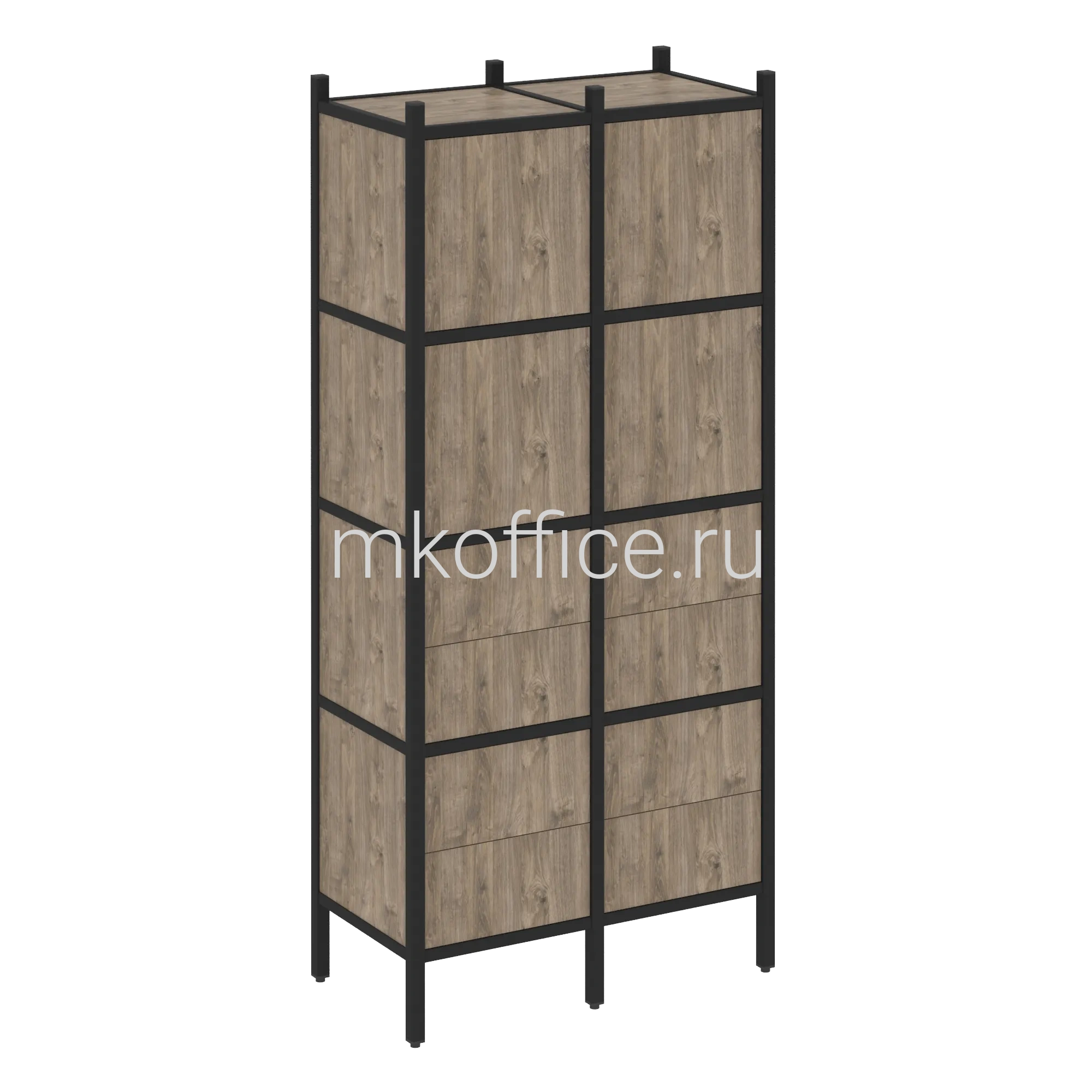 Выбрать прямой комплект loft vr.l-04 862x446x1869 по низким ценам. МК Офис Прямой комплект Loft VR.L-04 862x446x1869. Ассортимент МК Офис