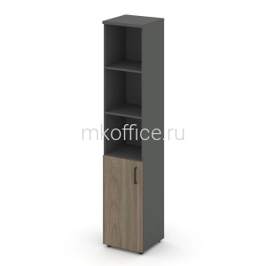 Шкаф высокий узкий левый (1 низкий фасад ЛДСП) Style Project SN.STU.E-101 (L) 400х400х1982 Шкаф высокий узкий левый (1 низкий фасад ЛДСП) Style Project SN.STU.E-101 (L) 400х400х1982