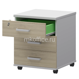 Тумба подкатная Смарт СМТ-3П 434x450х620 Тумба подкатная Смарт СМТ-3П 434x450х620