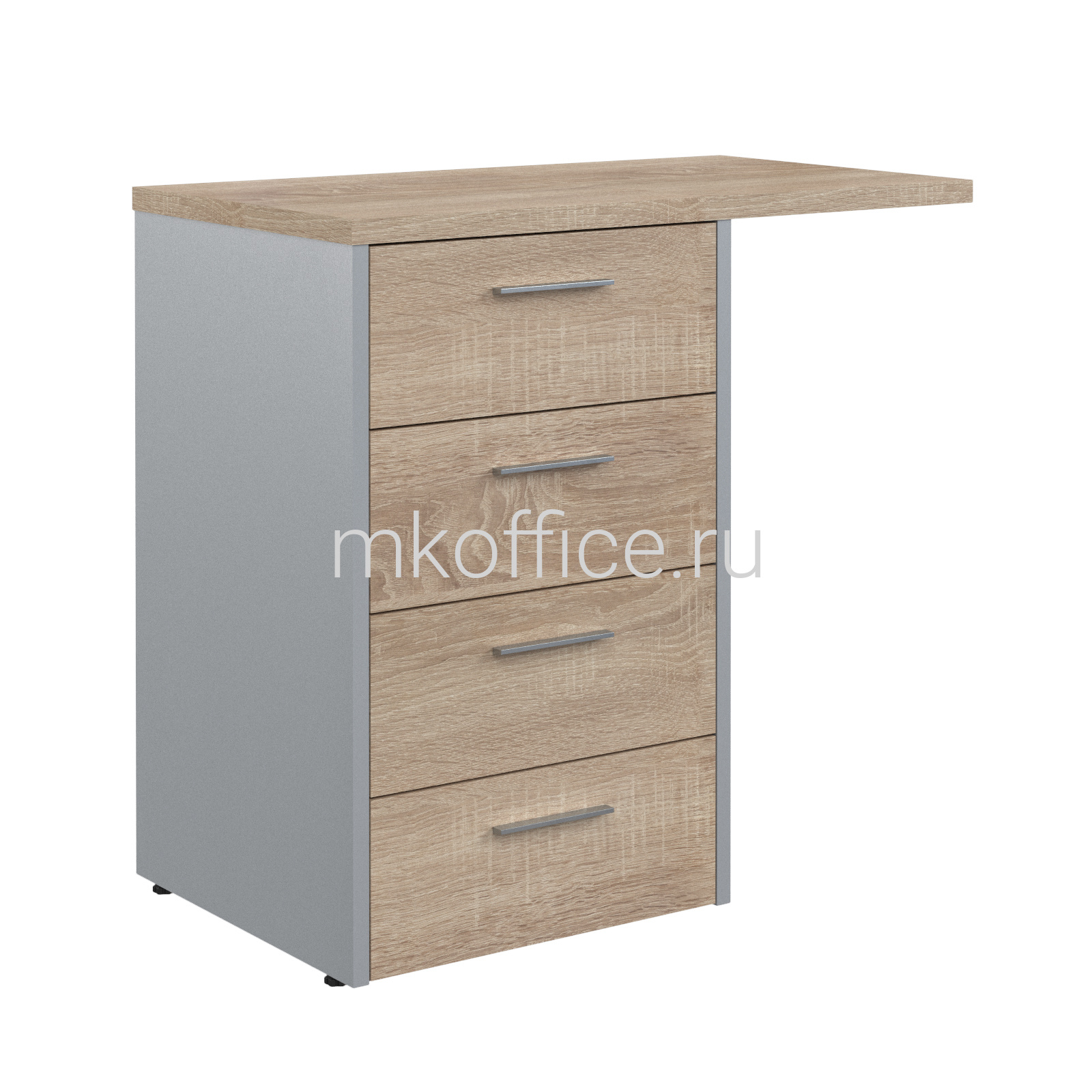 Тумба приставная Offix OLC 4D.2.А 800х450х750