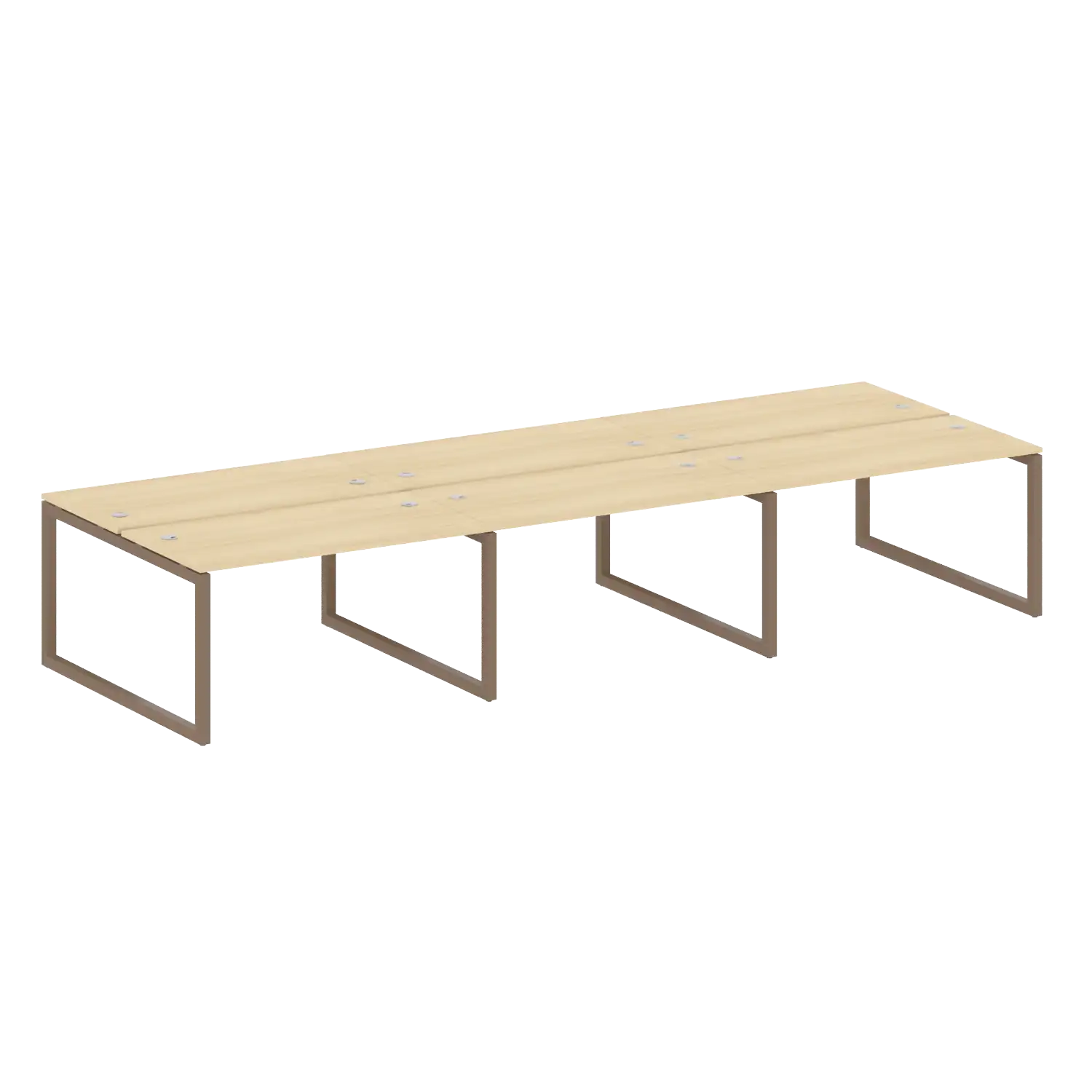 Рабочая станция на 6 рабочих мест на О-обр м/к 50БО.СМ-6.3 4200х1475х750