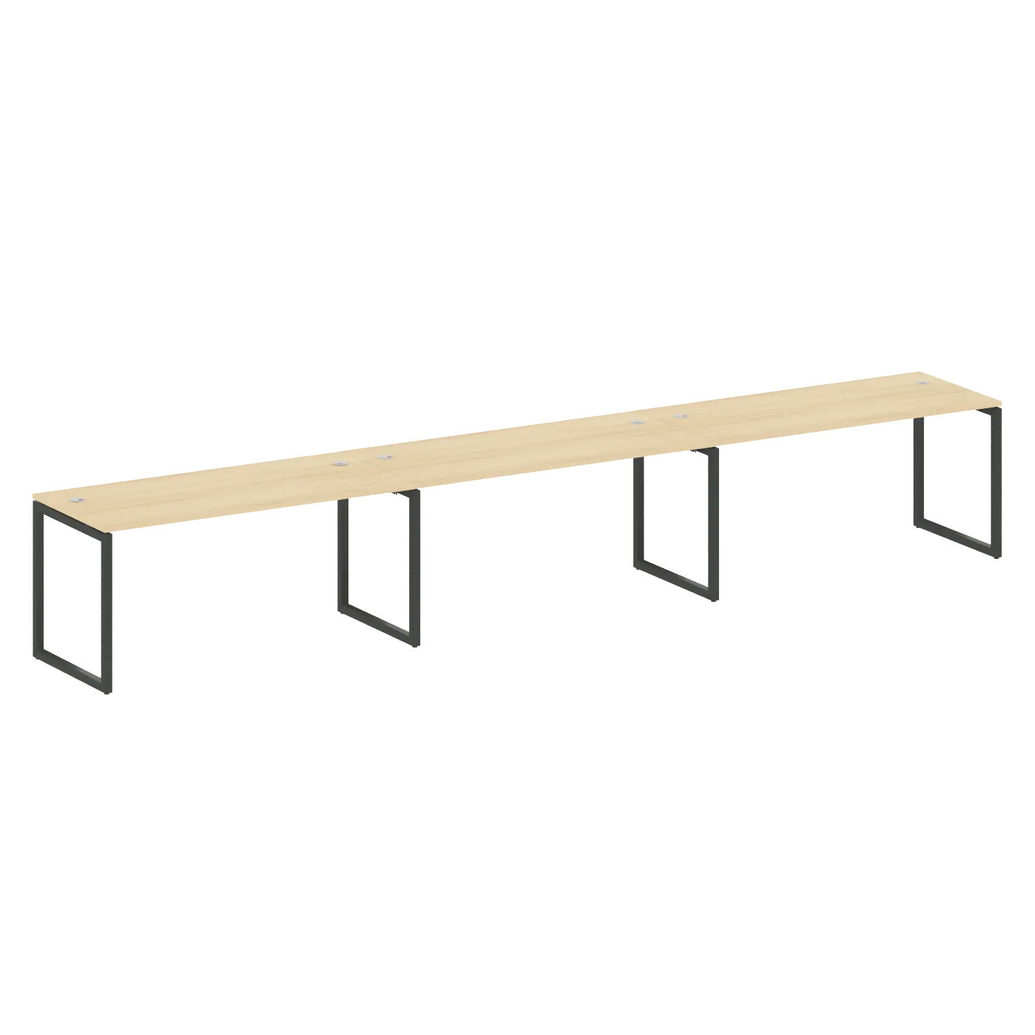 Рабочая станция на 3 раб.места на О-образном м/к 40БО.СМ-3.4 4800х720х750