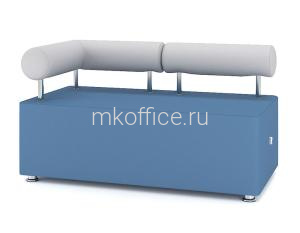 Модуль со спинкой M1-2VD 1300*650*h720