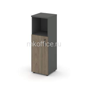 Шкаф средний узкий левый (1 низкий фасад ЛДСП) Style Project SN.STU.E-201 (L) 400х400х1203 Шкаф средний узкий левый (1 низкий фасад ЛДСП) Style Project SN.STU.E-201 (L) 400х400х1203